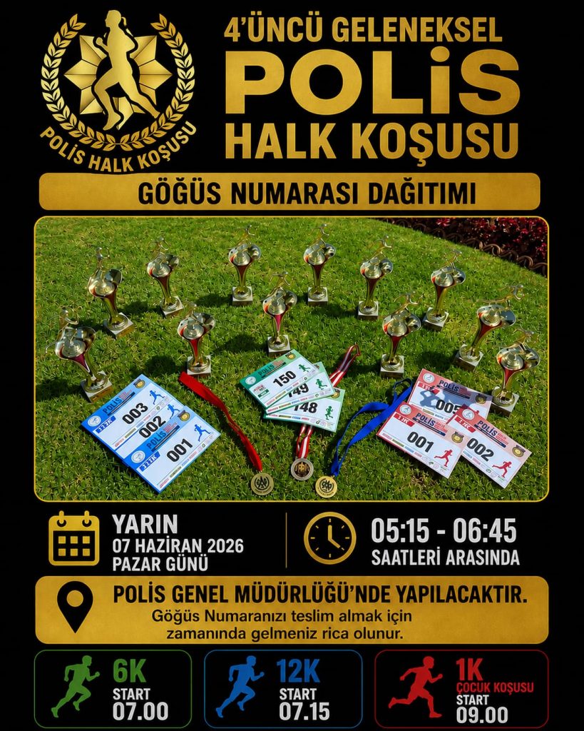 Geleneksel Polis Halk Koşusu, yarın Lefkoşa’da