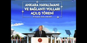 TC Cumhurbaşkanı Erdoğan, “Ankara Havalimanı ve Bağlantı Yolları Açılış Töreni”nde konuştu: “Türkiye Yüzyılı’na giden yolda kimsenin bizi hedeflerimizden alıkoymasına, motivasyonumuzu kırmasına, insicamımızı bozmasına müsaade etmiyoruz”