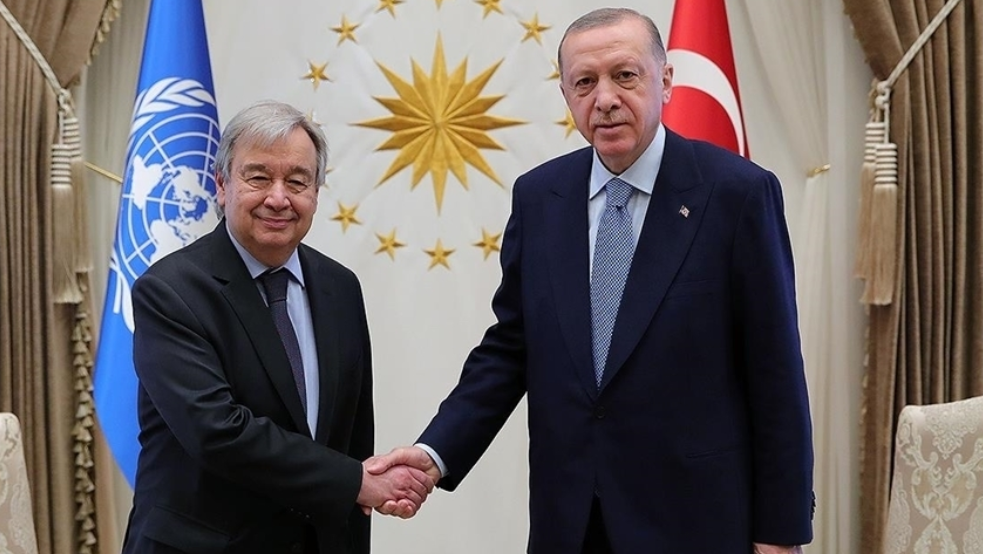 Türkiye Cumhurbaşkanı Erdoğan, BM Genel Sekreteri Guterres ile telefonda görüştü