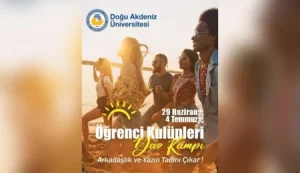 DAÜ öğrenci kulüplerini yaz kampında buluşturacak