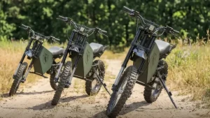 Ukrayna Ordusunun Yeni Elektrikli Motosikleti Göreve Başladı