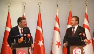 Cevdet Yılmaz-Ünal Üstel basın toplantısı: Doğalgaz mutabakatı KKTC’nin gelecek 100 yılını şekillendirecek